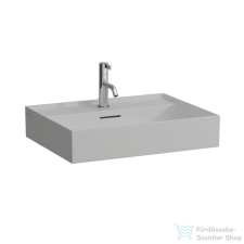 Laufen Kartell By Laufen 60x46 cm-es csiszolt aljú mosdó,Matt szürke H8163337591041 szaniter
