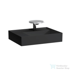 Laufen Kartell By Laufen 60x46 cm-es mosdó 1 csaplyukkal,matt fekete H8183357161111 szaniter