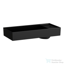 Laufen Kartell By Laufen 75x35 cm-es mosdótál 1 csaplyukkal,matt fekete H8123327161111 szaniter