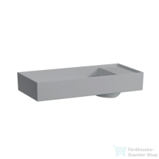Laufen Kartell By Laufen 75x35 cm-es mosdótál csaplyuk nélkül,matt szürke H8123327591121 szaniter