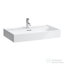 Laufen Kartell By Laufen 80x46 cm-es mosdó 1 csaplyukkal,Matt fehér H8103367571041 szaniter