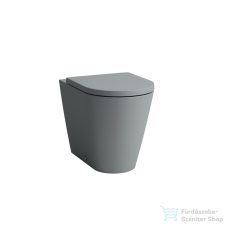 Laufen Kartell By Laufen mélyöblítésű álló Rimless wc,Graphite matt H8233377580001 szaniter