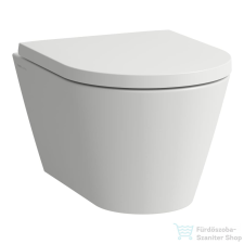 Laufen Kartell rimless mélyöblítésű fali WC,matt fehér H8203337570001 szaniter