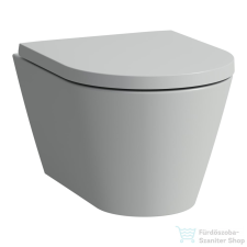 Laufen Kartell rimless mélyöblítésű fali WC,matt szürke H8203337590001 szaniter