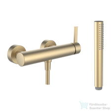 Laufen KARTELL zuhany csaptelep zuhanyszettel, PVD matt halvány arany H3313370831411 csaptelep