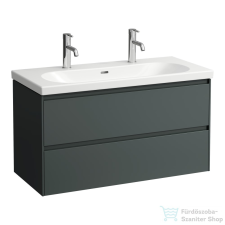 Laufen Lua 100x46 cm-es mosdó két csaplyukkal,H8100890001071 szaniter