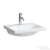 Laufen Lua 55x46 cm-es csiszolt aljú mosdó egy csaplyukkal,túlfolyó nélkül,LCC bevonattal,H8160824001561
