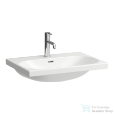 Laufen Lua 65x46 cm-es csiszolt aljú mosdó egy csaplyukkal, H8160840001041 szaniter