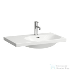 Laufen Lua 75x46 cm-es mosdó egy csaplyukkal,bal oldali pulttal,H8170850001041 szaniter
