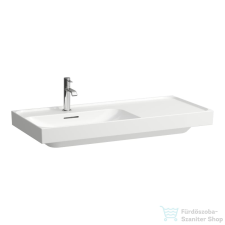 Laufen MEDA 100x46 cm-es fali mosdó jobb oldali polccal, fehér H8171180001041 szaniter