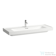 Laufen MEDA 120x46 cm-es falra/bútorra szerelhető mosdó,fehér H8141110001041 szaniter