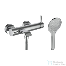 Laufen MEDA kádtöltő csaptelep zuhanyszettel, króm HF506660100600 csaptelep