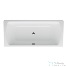 Laufen Moderna Plus180x80 acéllemez fürdőkád, fehér H2250600000401 kád, zuhanykabin