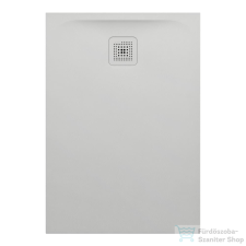 Laufen Pro 100x70 Marbond kompozit zuhanytálca, lefolyó a rövid oldalon, világosszürke H2169570770001 kád, zuhanykabin