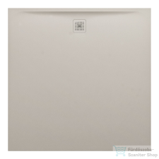 Laufen Pro 140x140 zuhanytálca Marbond kompozit anyagból, matt bézs H2129581860001 kád, zuhanykabin