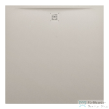 Laufen Pro 150x150 cm-es zuhanytálca Marbond kompozit anyagból, matt bézs H2139531860001 kád, zuhanykabin