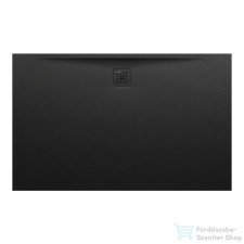 Laufen Pro 160x100 cm-es zuhanytálca Marbond kompozit anyagból,Fekete H2119550800001 kád, zuhanykabin