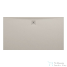 Laufen Pro 180x100 cm-es lapos szögletes zuhanytálca, matt bézs H2119561860001 kád, zuhanykabin