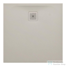 Laufen Pro 80x80 zuhanytálca Marbond kompozit anyagból, matt bézs H2109501860001 kád, zuhanykabin