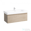 Laufen Pro S 101x45 cm-es 1 fiókos alsószekrény H813966 mosdóhoz,Világos tölgy H4835510964791