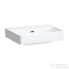 Laufen Pro S 45x34 cm-es kézmosó csaplyuk nélkül,LCC Active bevonattal,fehér H815961A001091