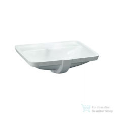 Laufen Pro S 49x36 cm-es alulról beépíthető mosdó csaplyuk nélkül,fehér H8119660001091 szaniter