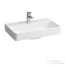 Laufen Pro S 60x38 cm-es csiszolt aljú mosdó túlfolyó nélkül,fehér H8179590001561 szaniter