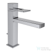 Laufen Quadriga 140 mosdócsaptelep automata leeresztővel,szálhúzott rozsdamentes acél HF901103441000