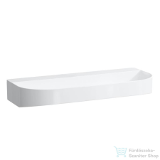 Laufen Sonar 100x42 cm-es mosdó csaplyuk és túlfolyó nélkül,matt fehér H8103477571121 szaniter