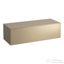 Laufen Sonar 117,5x45,5x34 cm-es 1 fiókos alsószekrény kivágás nélkül,Gold H4054200340401 fürdőszoba bútor