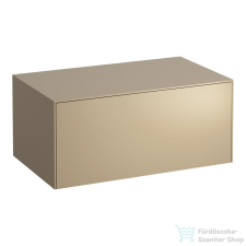 Laufen Sonar 77,5x45,5x34 cm-es 1 fiókos alsószekrény kivágás nélkül,Gold H4054100340401 fürdőszoba bútor