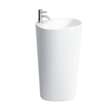 Laufen Szabadon álló mosdó, fali csatlakozással csaplyuk nélkül , Fehér H8118040001091 fürdőszoba kiegészítő