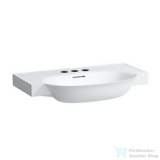 Laufen The New Classic 80x48 cm-es mosdó 3 csaplyukkal,fehér H8138550001081 szaniter