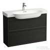 Laufen The New Classic 97,5x31,5 cm-es 2 fiókos alsószekrény H813857 mosdóhoz,blacked oak H4060920856281