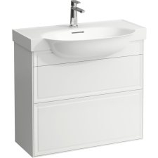 Laufen The New Classic szekrény 77.6x31.6x67.7 cm Függesztett, mosdó alatti fehér H4060420856311 fürdőszoba bútor