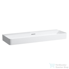 Laufen Val SaphirKeramik 120x42 cm-es mosdó csaplyuk nélkül,matt fehér H8102897571091 szaniter