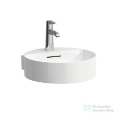 Laufen Val SaphirKeramik 40x42,5 cm-es alul csiszolt mosdó LCC bevonattal, H8132814001041 szaniter