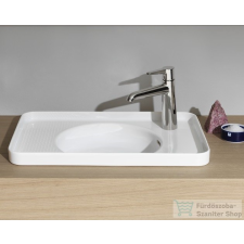 Laufen Val SaphirKeramik 55x36cm-es beültethető mosdó, 1 csaplyukkal jobb oldalon H8172810001061 ( 817281 ) szaniter