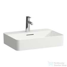 Laufen Val SaphirKeramik 55x40 cm-es pultra ültethető mosdó,fehér H8122840001041 szaniter