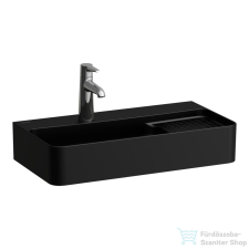 Laufen Val SaphirKeramik 60x31,5 cm-es kompakt mosdó,matt fekete H8152857161041 szaniter