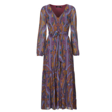 Lauren Ralph Lauren Hosszú ruhák HATETA-LONG SLEEVE-DAY DRESS Sokszínű US 8