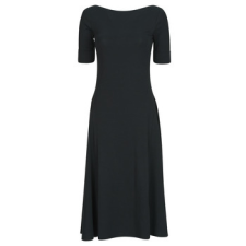 Lauren Ralph Lauren Hosszú ruhák MUNZIE-ELBOW SLEEVE-DAY DRESS Fekete EU L női ruha
