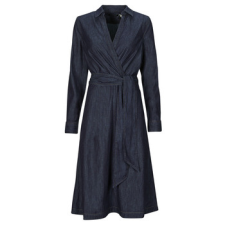 Lauren Ralph Lauren Hosszú ruhák ROWELLA-LONG SLEEVE-DAY DRESS Kék US 2 női ruha