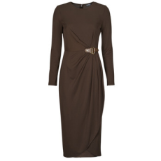 Lauren Ralph Lauren Hosszú ruhák SABLISE-LONG SLEEVE-DAY DRESS Barna US 4