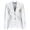 Lauren Ralph Lauren Kabátok / Blézerek ANFISA-LINED-JACKET Fehér EU L