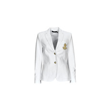 Lauren Ralph Lauren Kabátok / Blézerek ANFISA-LINED-JACKET Fehér EU L blézer