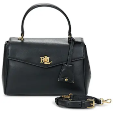 Lauren Ralph Lauren Kézitáskák FARRAH SOFT SATCHEL SMALL Fekete Egy méret kézitáska és bőrönd