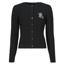 Lauren Ralph Lauren Mellények / Kardigánok RALHAN-LONG SLEEVE-CARDIGAN Fekete EU M női pulóver, kardigán