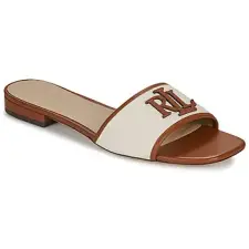Lauren Ralph Lauren Papucsok EVERLEY SLD2-SANDALS-SLIDE Bézs 38 női papucs