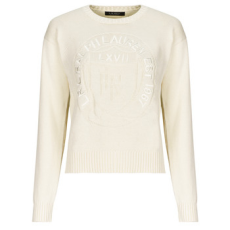 Lauren Ralph Lauren Pulóverek RIEDNEE-LONG SLEEVE-PULLOVER Fehér EU S